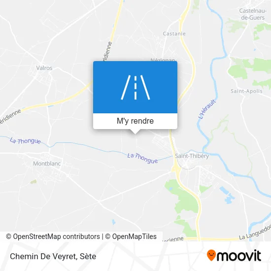 Chemin De Veyret plan