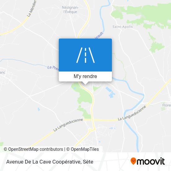 Avenue De La Cave Coopérative plan