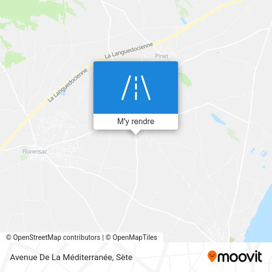 Avenue De La Méditerranée plan