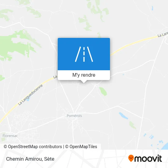 Chemin Amirou plan
