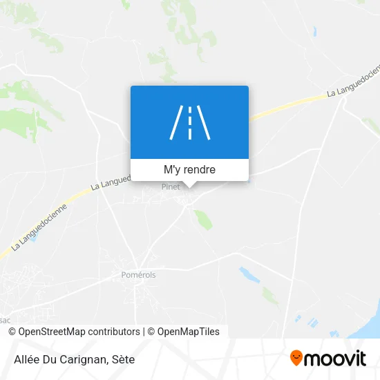 Allée Du Carignan plan