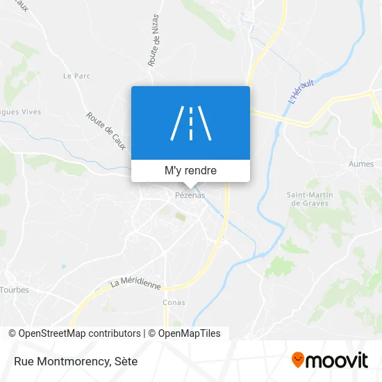 Rue Montmorency plan