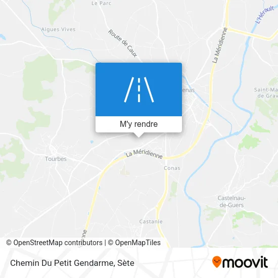 Chemin Du Petit Gendarme plan