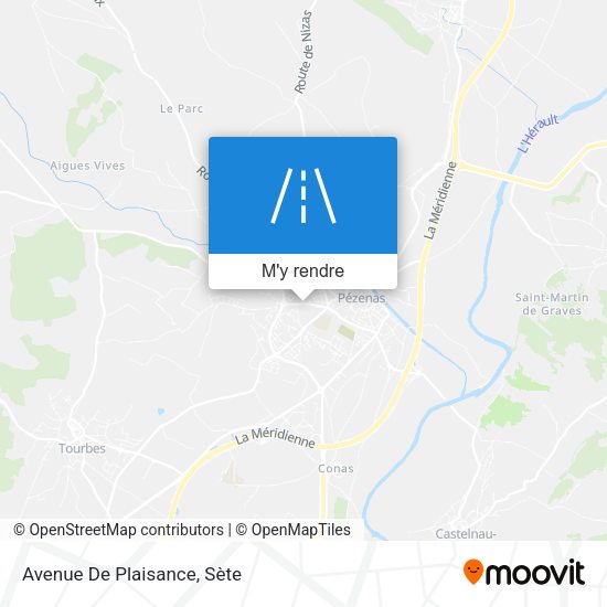 Avenue De Plaisance plan