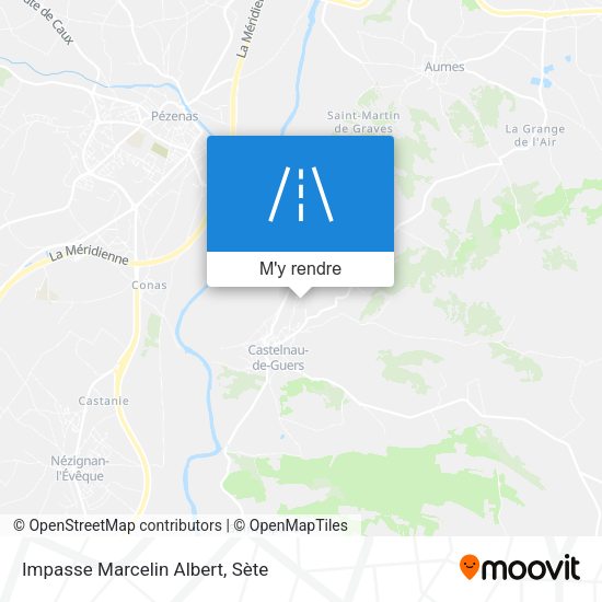 Impasse Marcelin Albert plan
