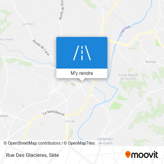 Rue Des Glacières plan
