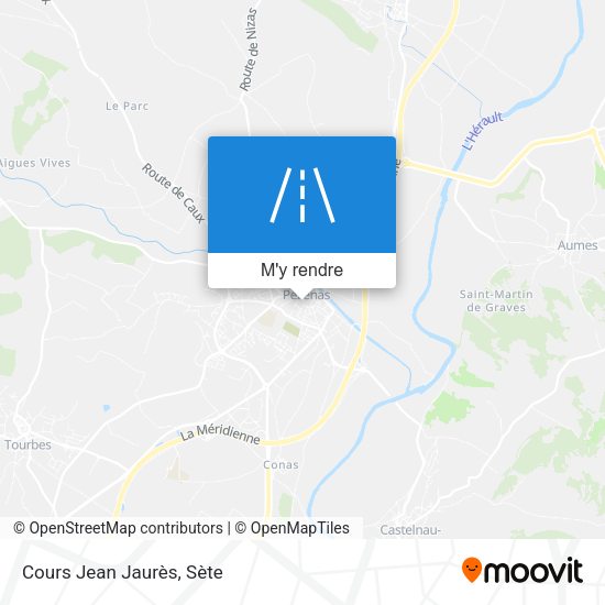 Cours Jean Jaurès plan