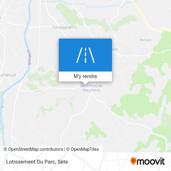 Lotissement Du Parc plan