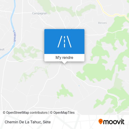 Chemin De La Tahuc plan