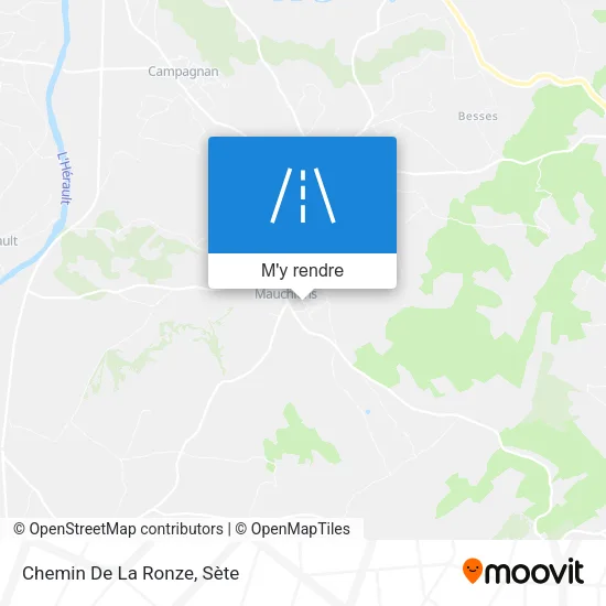 Chemin De La Ronze plan