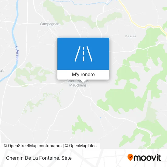 Chemin De La Fontaine plan