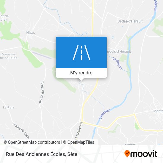 Rue Des Anciennes Écoles plan