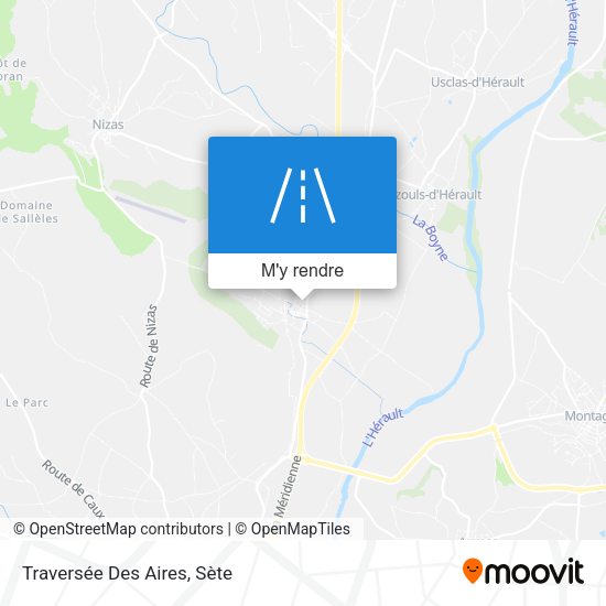 Traversée Des Aires plan