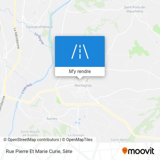 Rue Pierre Et Marie Curie plan