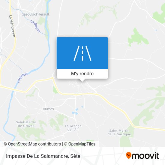Impasse De La Salamandre plan