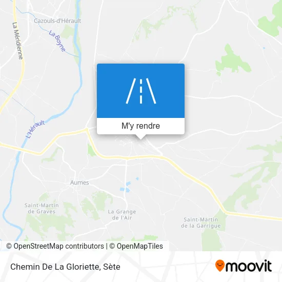 Chemin De La Gloriette plan