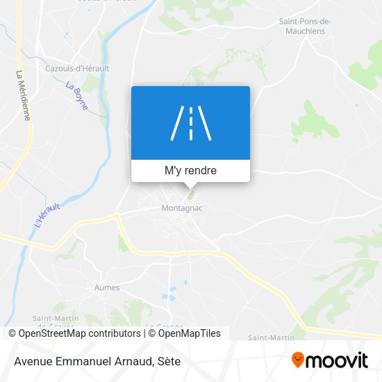 Avenue Emmanuel Arnaud plan