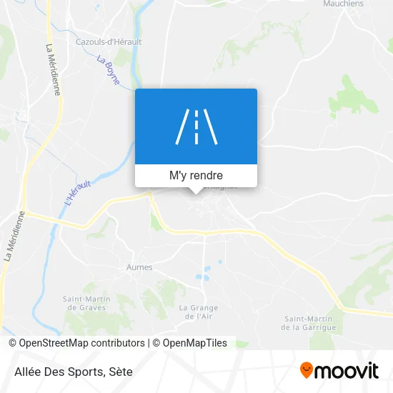 Allée Des Sports plan