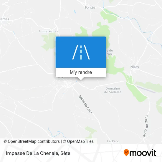 Impasse De La Chenaie plan
