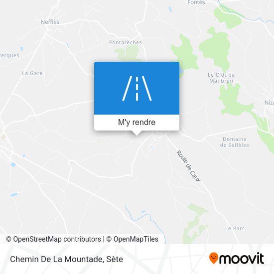 Chemin De La Mountade plan