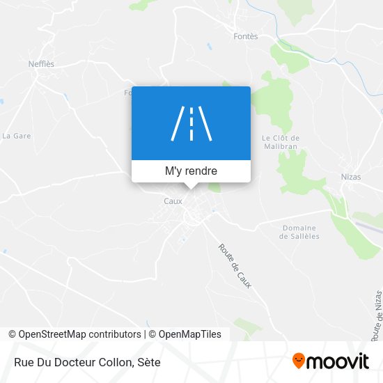 Rue Du Docteur Collon plan