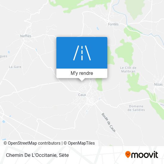 Chemin De L'Occitanie plan