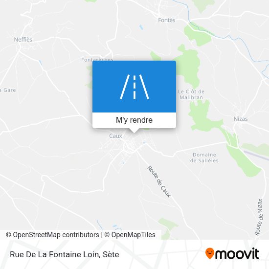 Rue De La Fontaine Loin plan