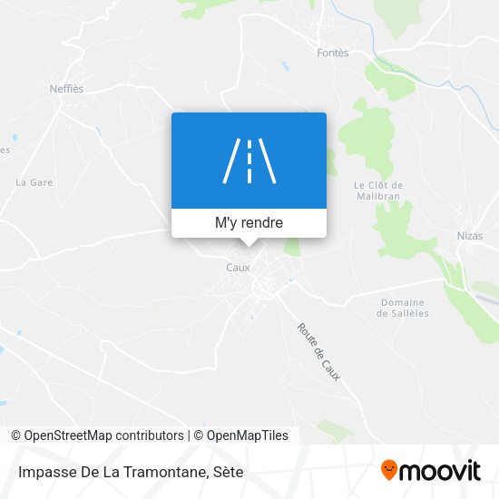 Impasse De La Tramontane plan