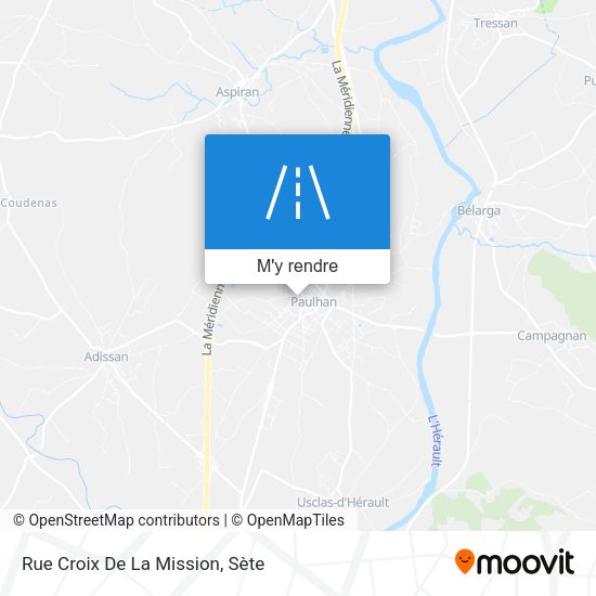 Rue Croix De La Mission plan