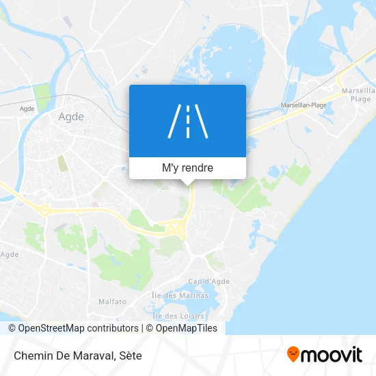 Chemin De Maraval plan