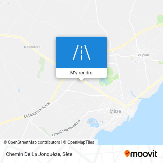 Chemin De La Jonquèze plan