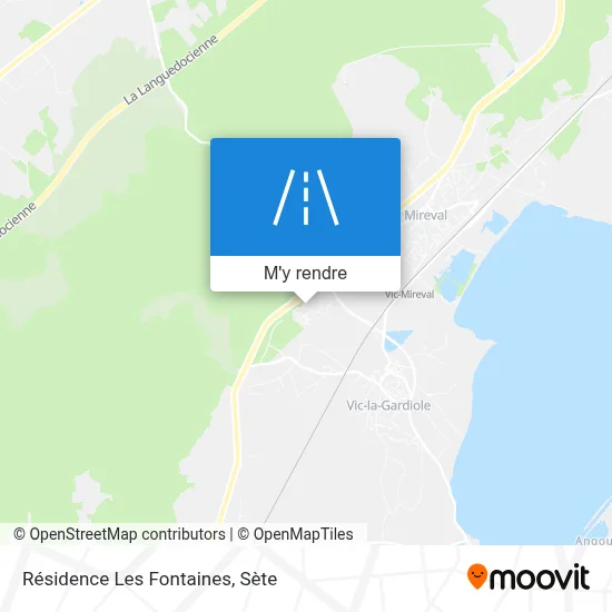 Résidence Les Fontaines plan