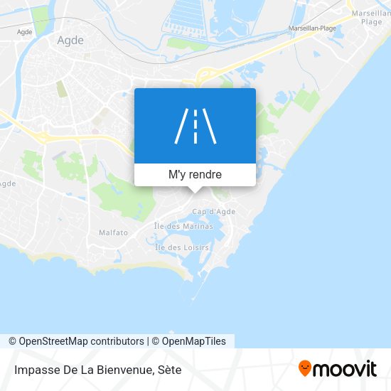 Impasse De La Bienvenue plan
