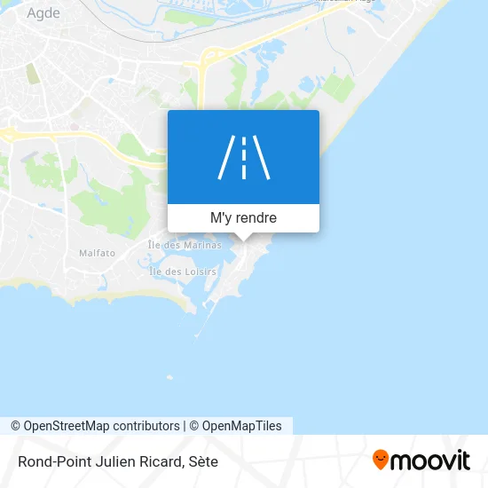 Rond-Point Julien Ricard plan