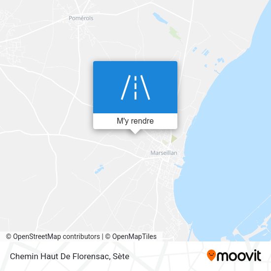 Chemin Haut De Florensac plan