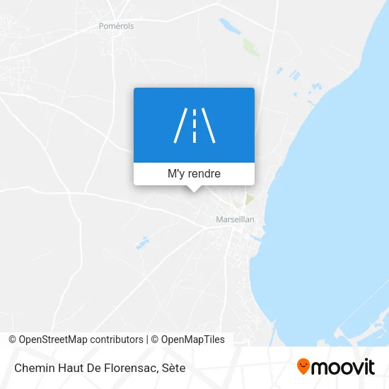 Chemin Haut De Florensac plan