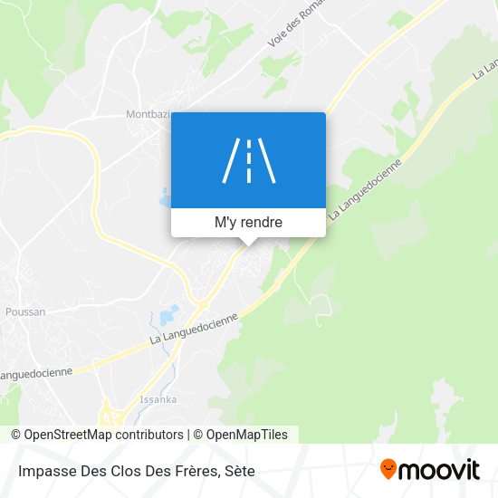 Impasse Des Clos Des Frères plan