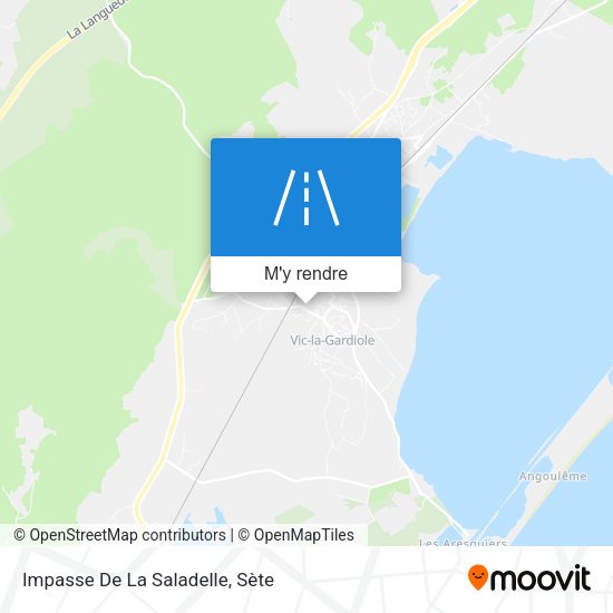 Impasse De La Saladelle plan