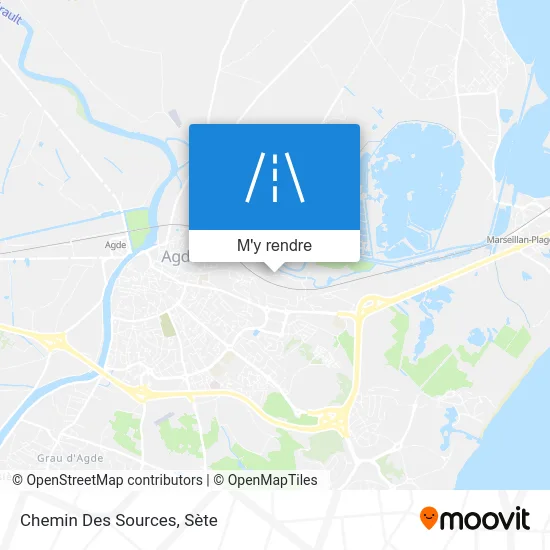 Chemin Des Sources plan