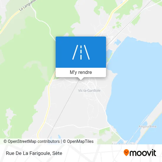 Rue De La Farigoule plan