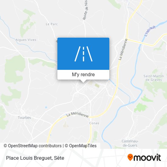 Place Louis Breguet plan