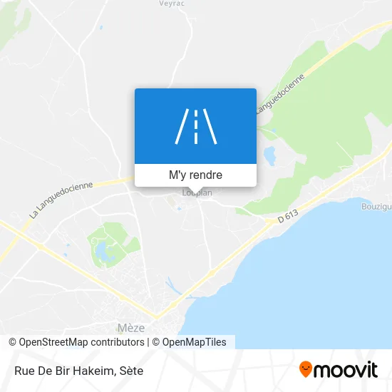 Rue De Bir Hakeim plan