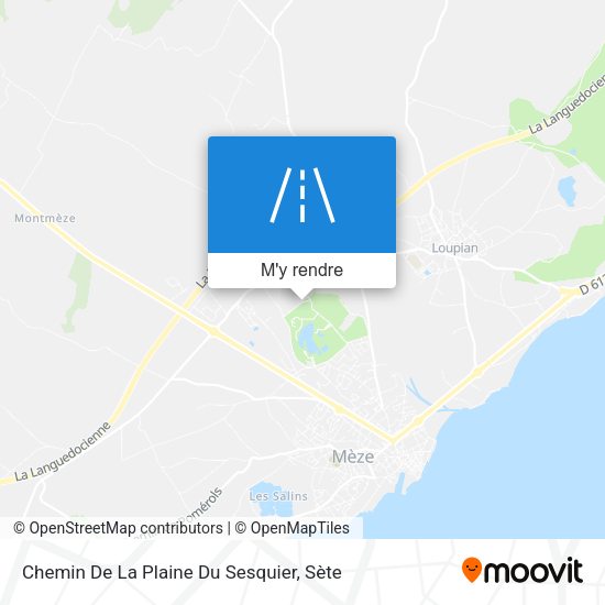 Chemin De La Plaine Du Sesquier plan