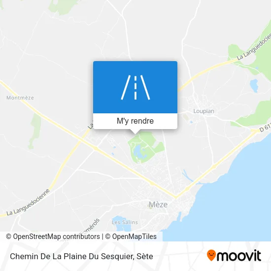 Chemin De La Plaine Du Sesquier plan