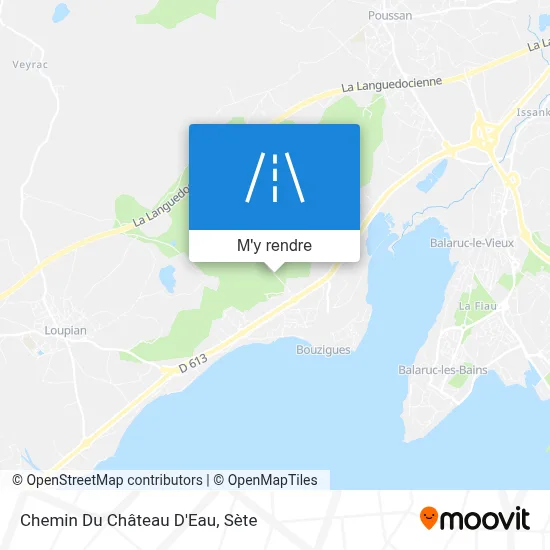Chemin Du Château D'Eau plan