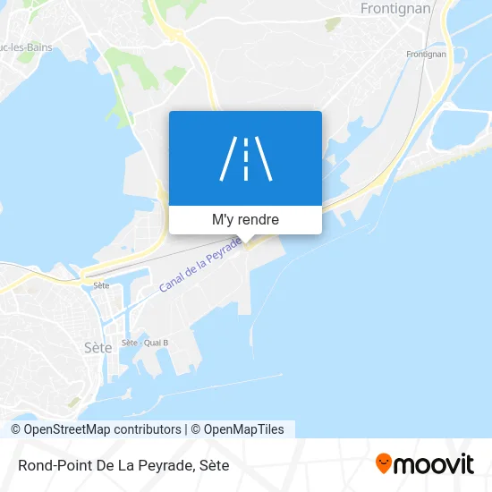 Rond-Point De La Peyrade plan