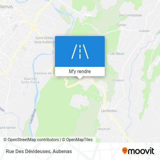 Rue Des Dévideuses plan