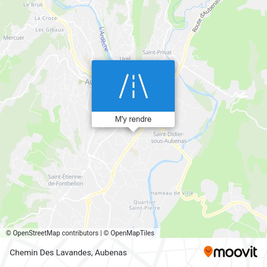Chemin Des Lavandes plan