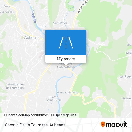 Chemin De La Tourasse plan