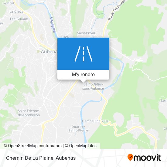 Chemin De La Plaine plan